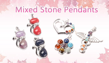 Mixed Stone Pendants